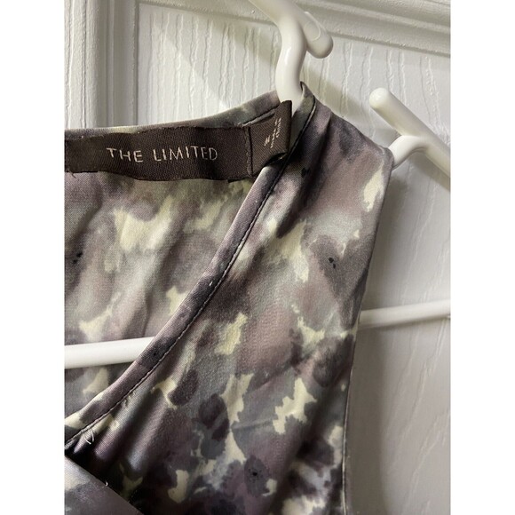 The Limited Tank Top Womens Size XS Print Ruffle Flowy Classic Sleeveless Shell - Picture 3 of 4